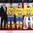ST. CATHARINES, CANADA - JANUARY 15:  Sweden's Moa Vernblom #24, Maja Nylen Persson #5 and Emma Soderberg #30 were named the Top Three Players for their team after a 2-1 bronze medal game win over Russia at the 2016 IIHF Ice Hockey U18 Women's World Championship. (Photo by Jana Chytilova/HHOF-IIHF Images)

